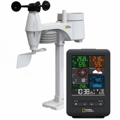 Метеостанція National Geographic Weather Center 5-in-1 256 colour Black (9080500) (927576)