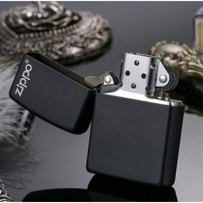 Запальничка Zippo (Зіппо) w/ZIPPO LOGO 218ZL