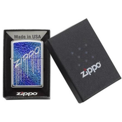 Запальничка Zippo Fuzion Liquid Logo 29097