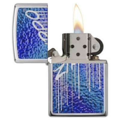 Запальничка Zippo Fuzion Liquid Logo 29097