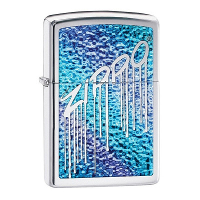 Запальничка Zippo Fuzion Liquid Logo 29097