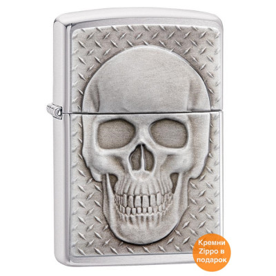 Запальничка Zippo Skull with Brain Surprise 29818