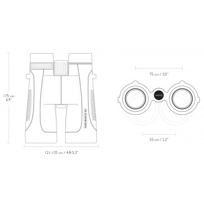 Бінокль Hawke Endurance ED Marine 7x50 Blue (36505) (930228)