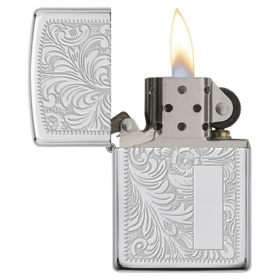 Запальничка Zippo VENETIAN CHROME 352