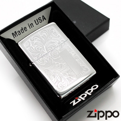 Запальничка Zippo VENETIAN CHROME 352