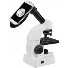 Мікроскоп Bresser Junior 40x-640x з набором для дослідів і адаптером для смартфона (8856000) 929316