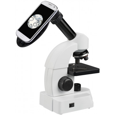 Мікроскоп Bresser Junior 40x-640x з набором для дослідів і адаптером для смартфона (8856000) 929316