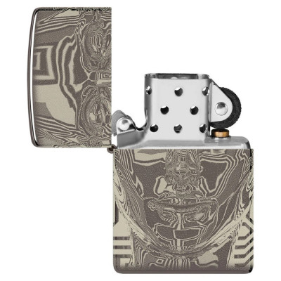 Запальничка Zippo (Зіппо) 3D Metal Head Design 46357