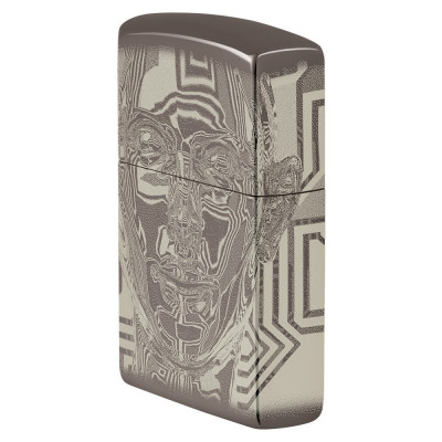 Запальничка Zippo (Зіппо) 3D Metal Head Design 46357