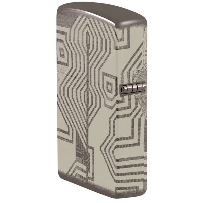 Запальничка Zippo (Зіппо) 3D Metal Head Design 46357