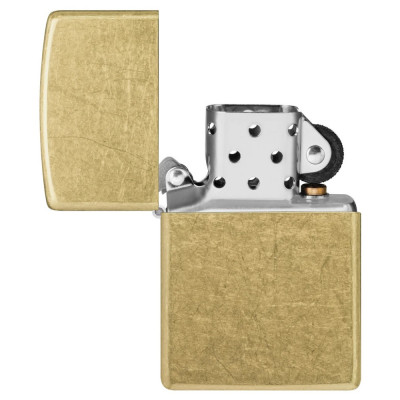 Запальничка Zippo (Зіппо) Regular Street Brass 48267 Запальничка Zippo (Зіппо) Regular Street Brass 48267