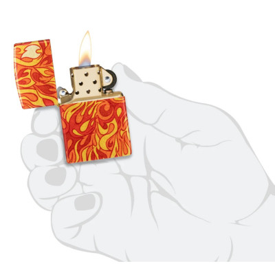 Запальничка Zippo (Зіппо) Zippo Fire Design 48981 Запальничка Zippo (Зіппо) Zippo Fire Design 48981