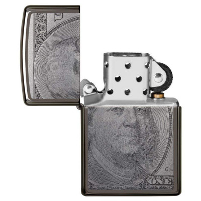 Запальничка Zippo Currency Design 49025