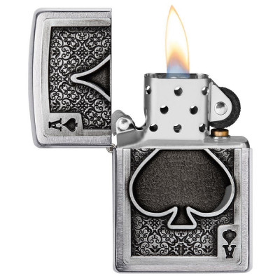 Запальничка Zippo Ace Of Spades Emblem 49637