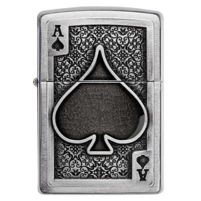 Запальничка Zippo Ace Of Spades Emblem 49637