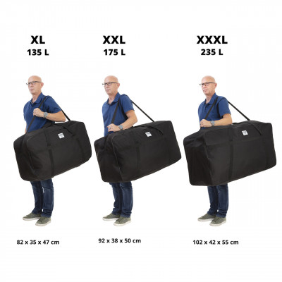 Сумка дорожня TravelZ Bag 175 Black (604347) 927294