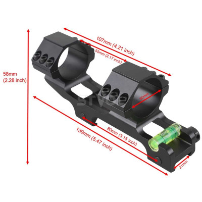 Моноблок з рівнем 30 мм Vector Optics (SCACD-08)