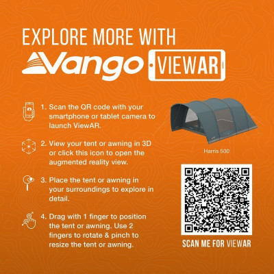 Намет п'ятимісний Vango Harris 500 Mineral Green (TETHARRIS000002) (930840)