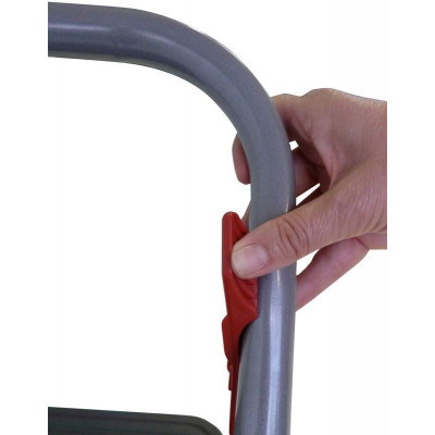 Драбина Rolser Taburete M/11 UNE 3 щаблі Blanco (MET004-1024) (931177)