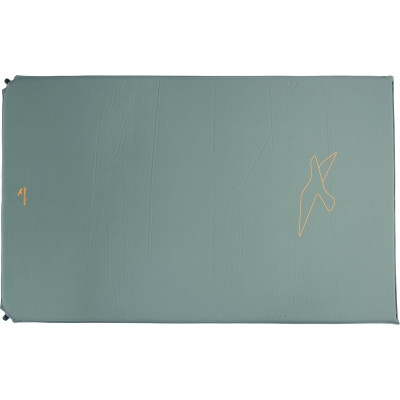 Килимок самонадувний Easy Camp Self-inflating Siesta Mat Double 5 cm Grey (300058) (928482)