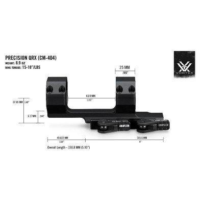 Кріплення Vortex Precision QR Cantilever 30mm 2" offset (CM-404) (930349)