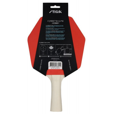 Ракетка для настільного тенісу Stiga Cybershape Hobby FL (1216-0106-35) (931289)