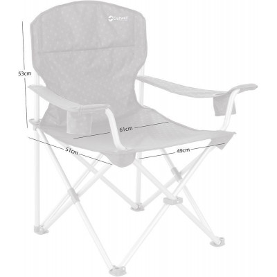 Стілець розкладний Outwell Catamarca XL Night Blue (470413) (929841)
