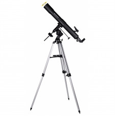 Телескоп Bresser Quasar 80/900 EQ Refractor Solar Carbon з сонячним фільтром і адаптером для смартфона (4780909) (923033)