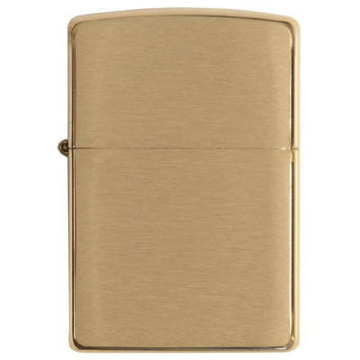 Запальничка Zippo (Зіппо) BR FIN SOLID BRASS 204B