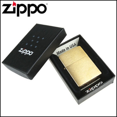 Запальничка Zippo (Зіппо) BR FIN SOLID BRASS 204B