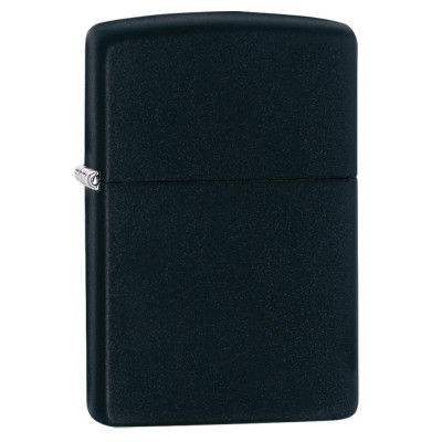 Запальничка Zippo BLACK MATTE 218