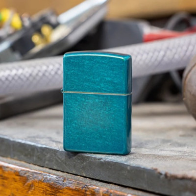 Запальничка Zippo (Зіппо) Candy Teal 24004 Запальничка Zippo (Зіппо) Candy Teal 24004