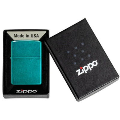 Запальничка Zippo (Зіппо) Candy Teal 24004 Запальничка Zippo (Зіппо) Candy Teal 24004