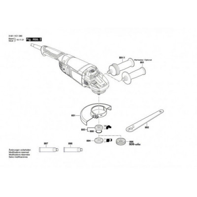 Кутова шліфмашина Bosch GWS 2200