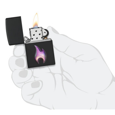 Запальничка Zippo (Зіппо) Texture Flame 46965