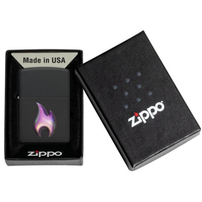 Запальничка Zippo (Зіппо) Texture Flame 46965