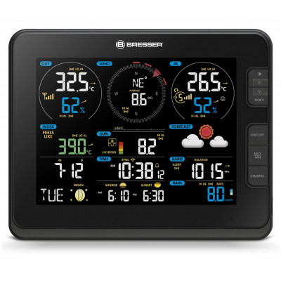 Метеостанція Bresser Professional WIFI Weather Centre 7in1 (WSX3001C) (930417)
