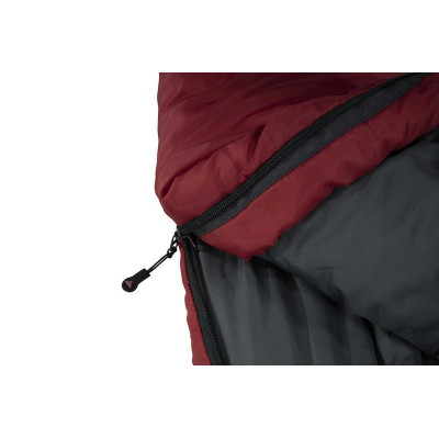 Спальний мішок High Peak TR 300/0°C Dark Red/Grey Left (23066) 929557