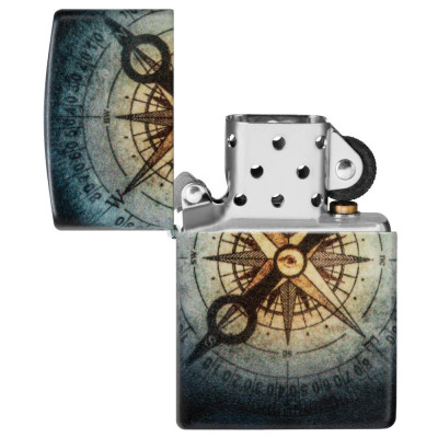 Запальничка Zippo (Зіппо) Compass Ghost Design 48562 Запальничка Zippo (Зіппо) Compass Ghost Design 48562