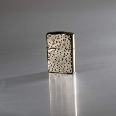 Запальничка  Zippo Geometric Weave Design Armor 49173