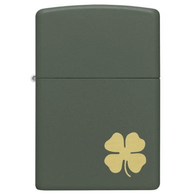 Запальничка Zippo (Зіппо) Four Leaf Clover Design 49796