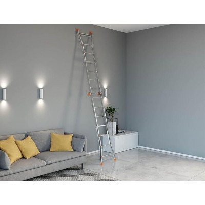 Драбина телескопічна Colombo Pratic 4+4 Steel (PRATIC4+4ACC) 931032