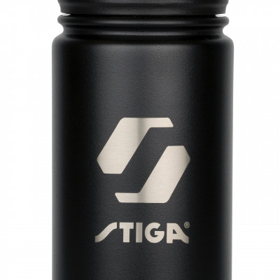 Пляшка для води Stiga Water Bottle Steel Black, 550ml (2905-0101-55) 931287