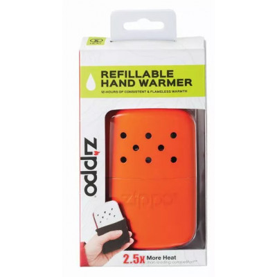 Каталітична бензинова грілка для рук на 12 годин  Zippo Hand Warmer помаранчева (40378)