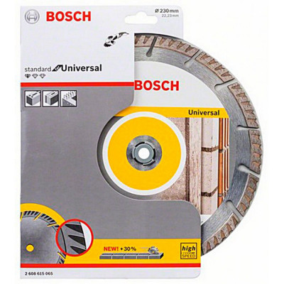 Алмазний відрізний круг Bosch Standard for Universal, 230-22,23 мм