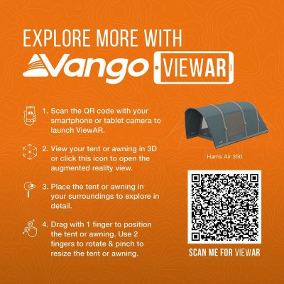 Намет тримісний Vango Harris Air 350 Mineral Green  (TETHARRAI000001) (930838)