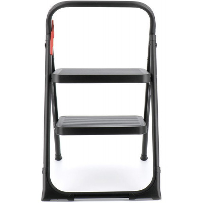 Драбина Rolser Taburete M/10 UNE 2 щаблі Negro (MET003-1023) (930475)