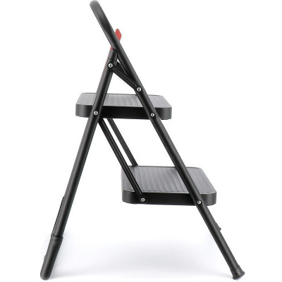 Драбина Rolser Taburete M/10 UNE 2 щаблі Negro (MET003-1023) (930475)