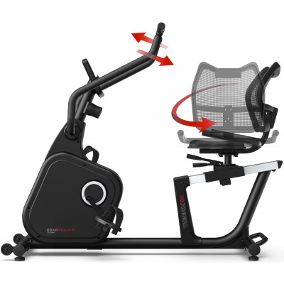 Горизонтальний велотренажер реабілітаційний Toorx Recumbent Bike BRXR Multifit (BRX-RMULTIFIT) (930572)