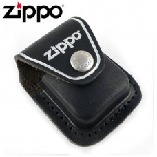 Чохол Zippo чорний з кліпсою LPCBK